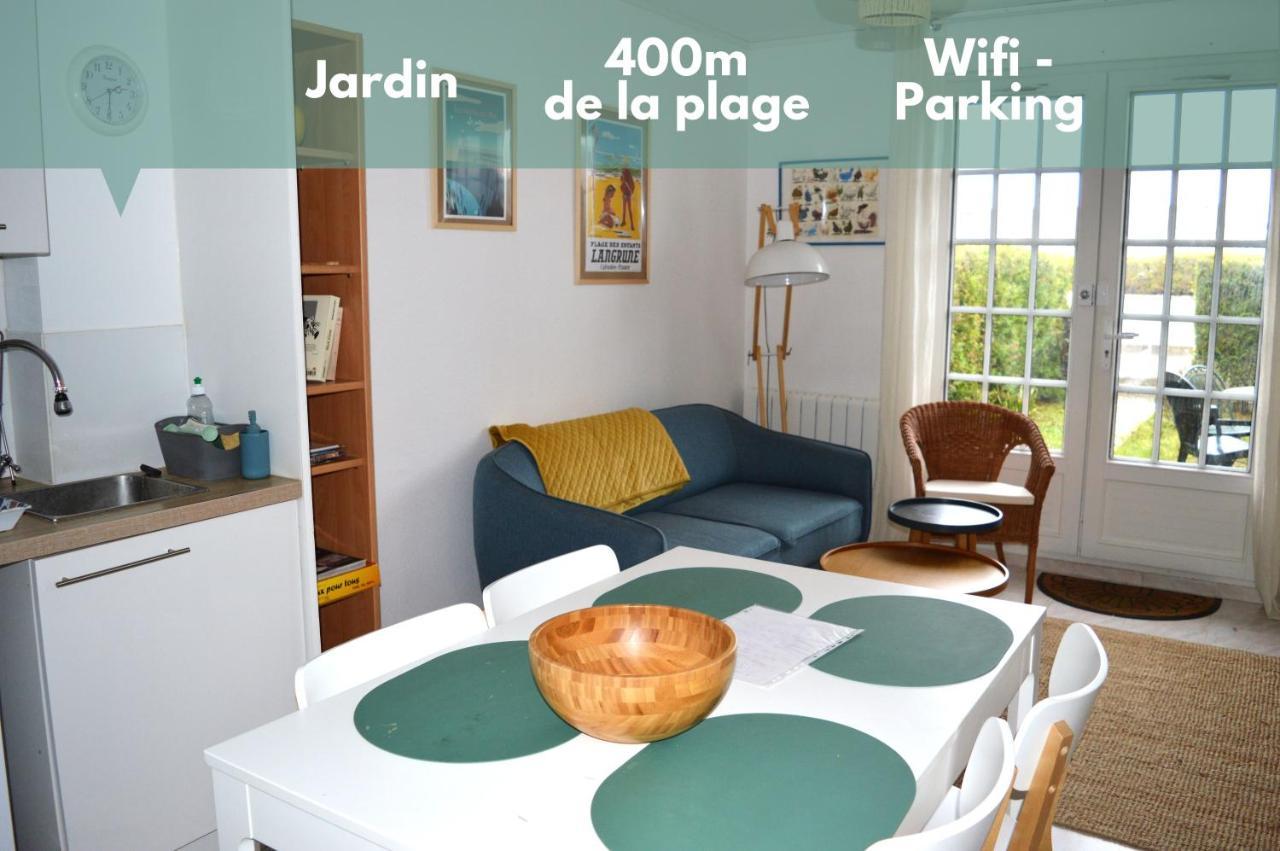 Triplex Avec Jardinet - Wifi - A 400M De La Plage Courseulles-sur-Mer Ngoại thất bức ảnh